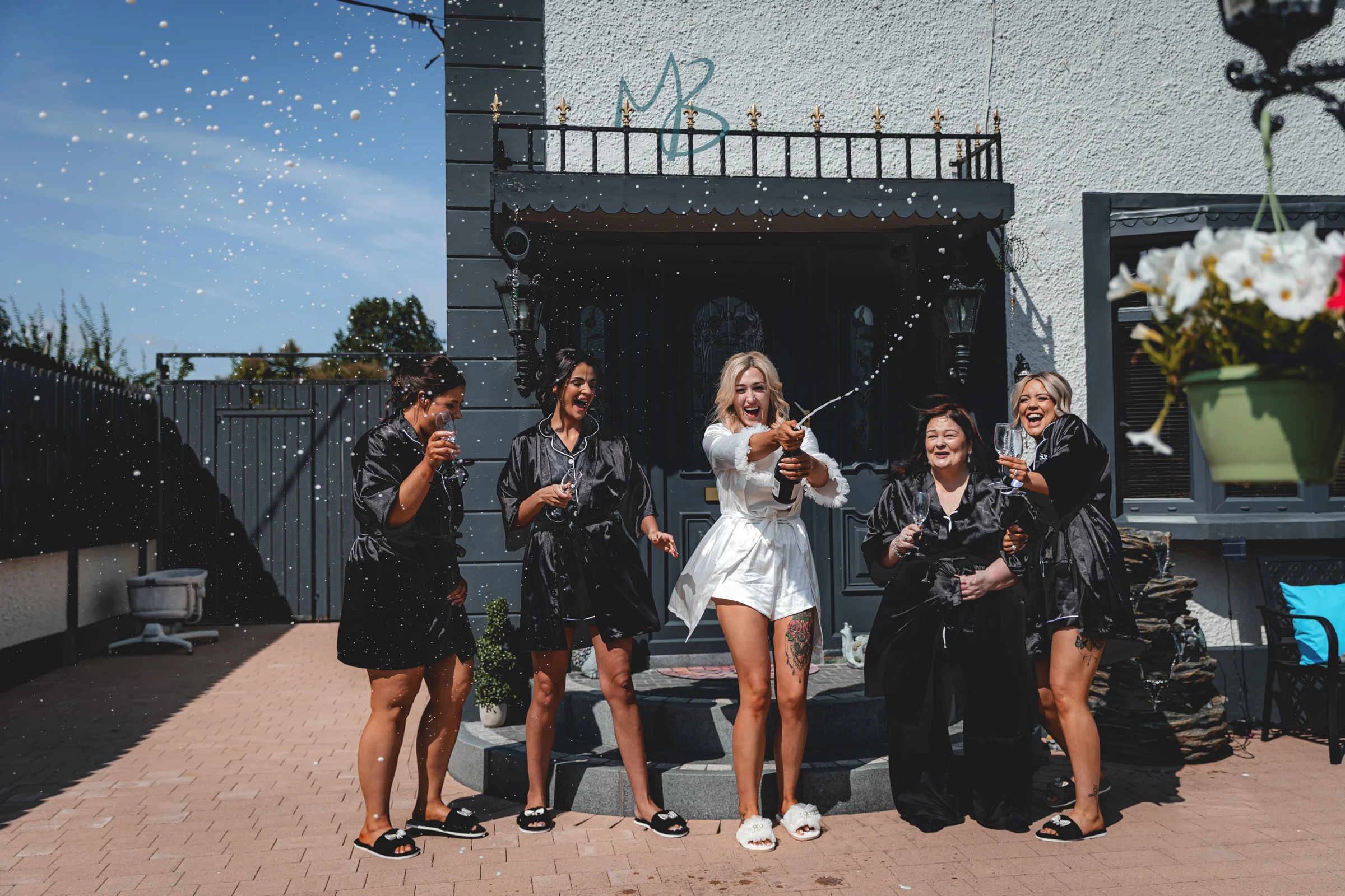 Lee and Melissa, Tullyglass Hotel