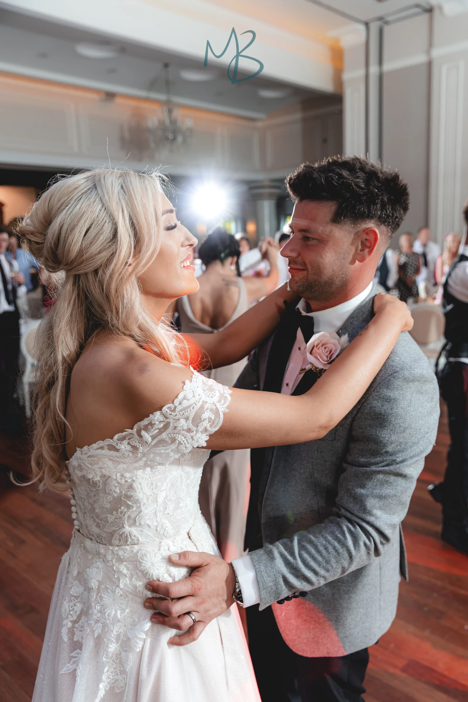 Lee and Melissa, Tullyglass Hotel
