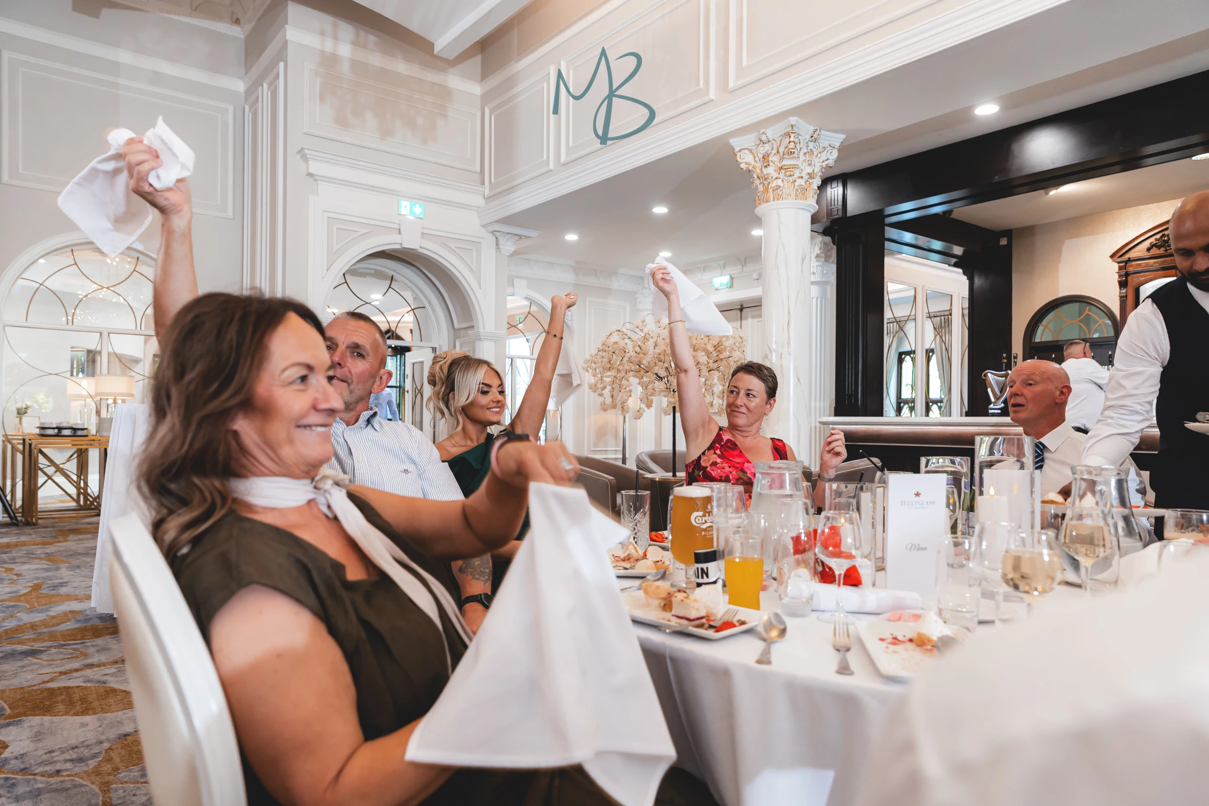 Lee and Melissa, Tullyglass Hotel