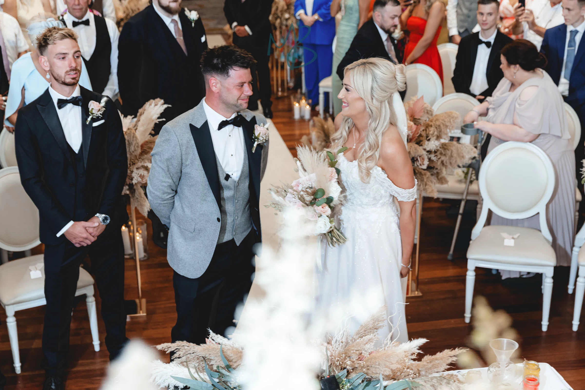 Lee and Melissa, Tullyglass Hotel