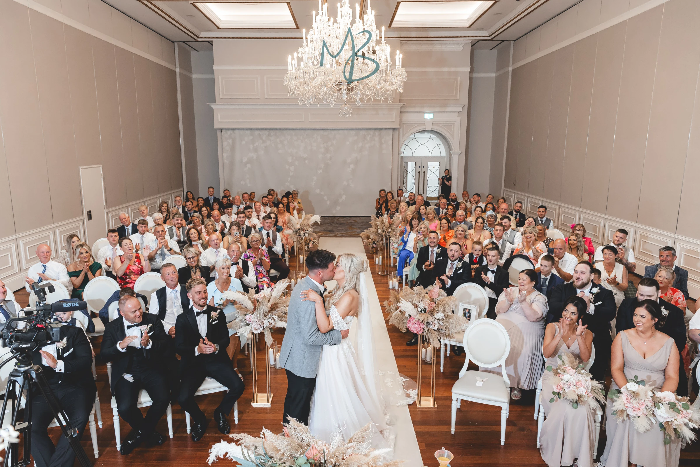 Lee and Melissa, Tullyglass Hotel