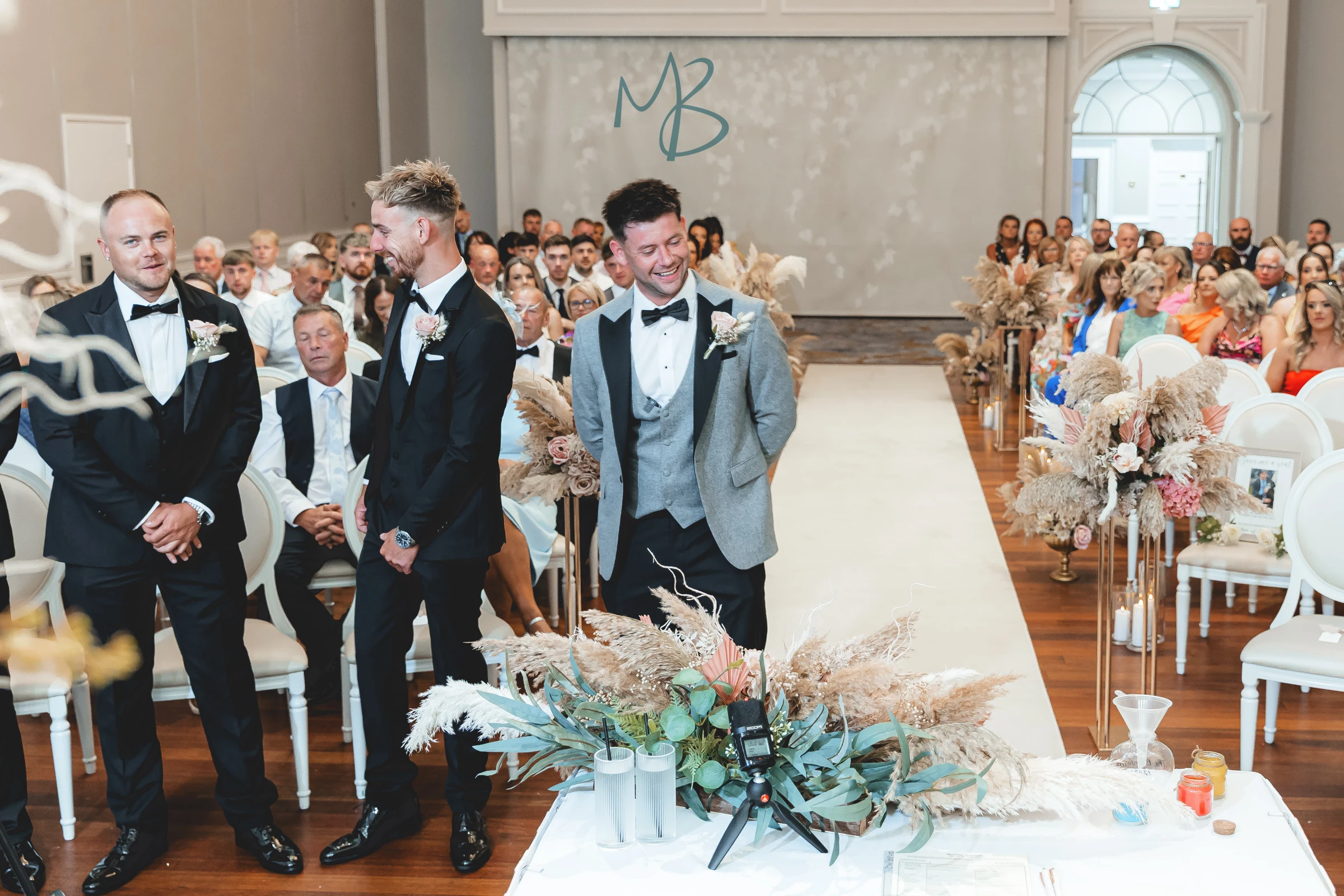 Lee and Melissa, Tullyglass Hotel