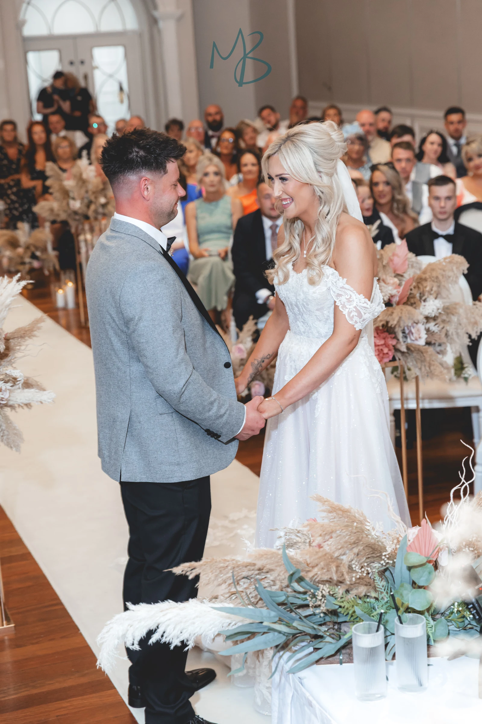 Lee and Melissa, Tullyglass Hotel