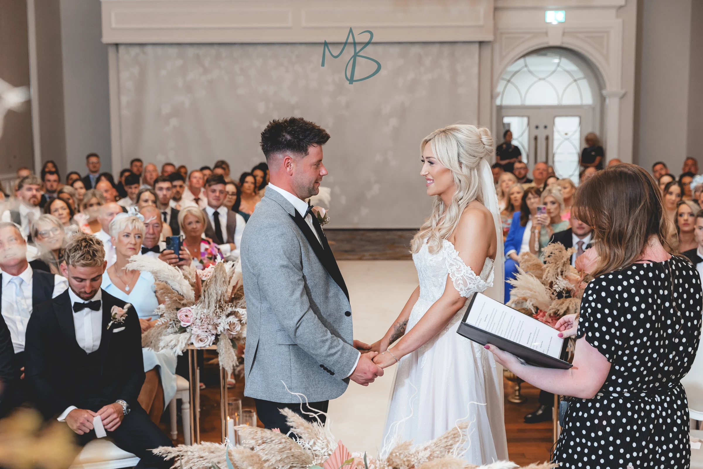 Lee and Melissa, Tullyglass Hotel
