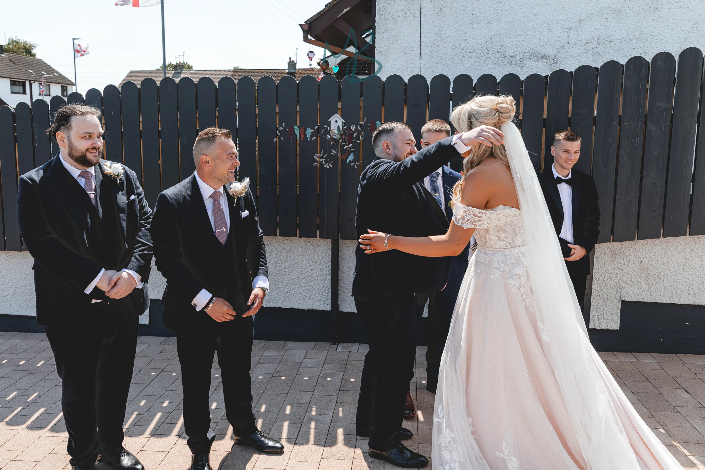 Lee and Melissa, Tullyglass Hotel