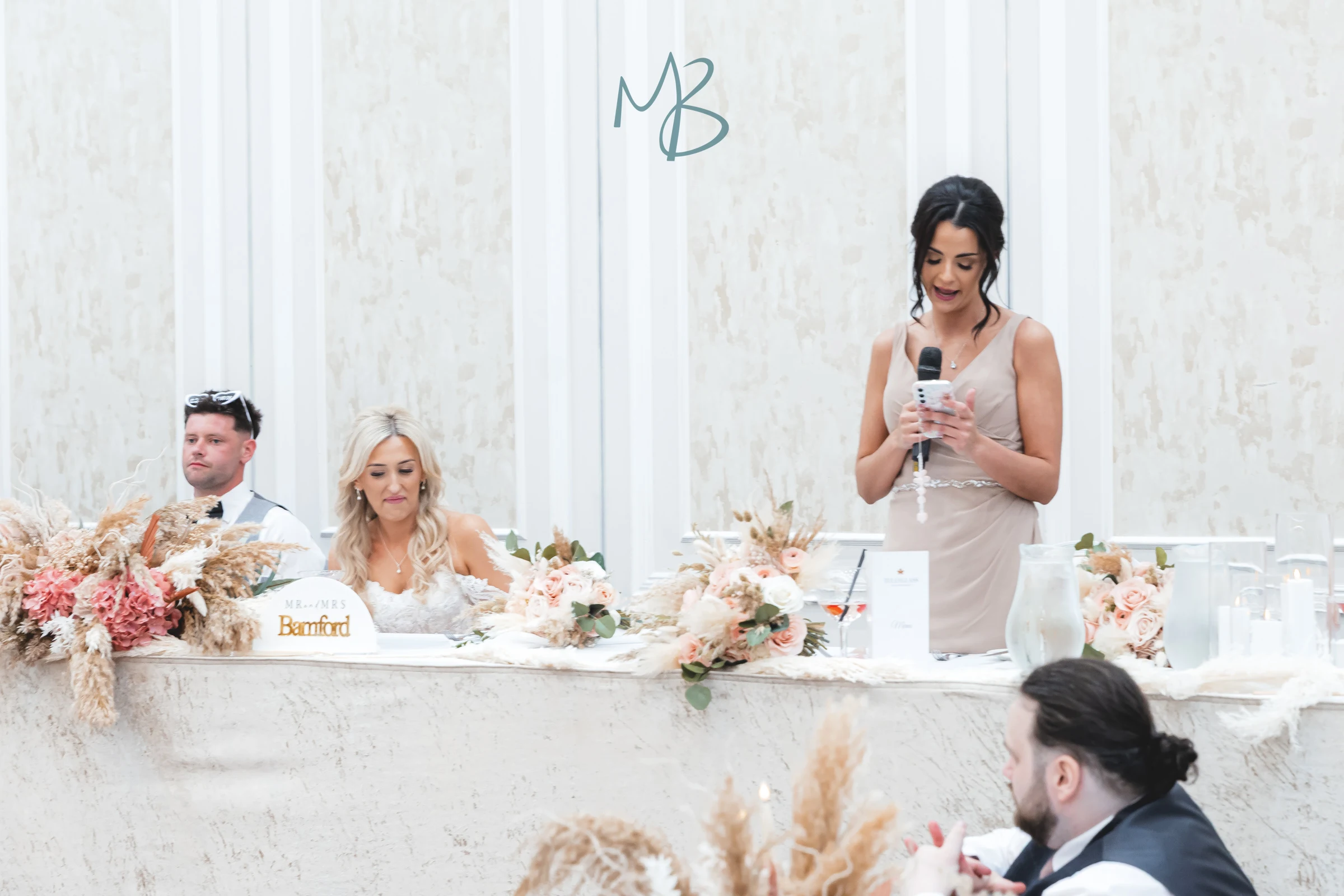 Lee and Melissa, Tullyglass Hotel