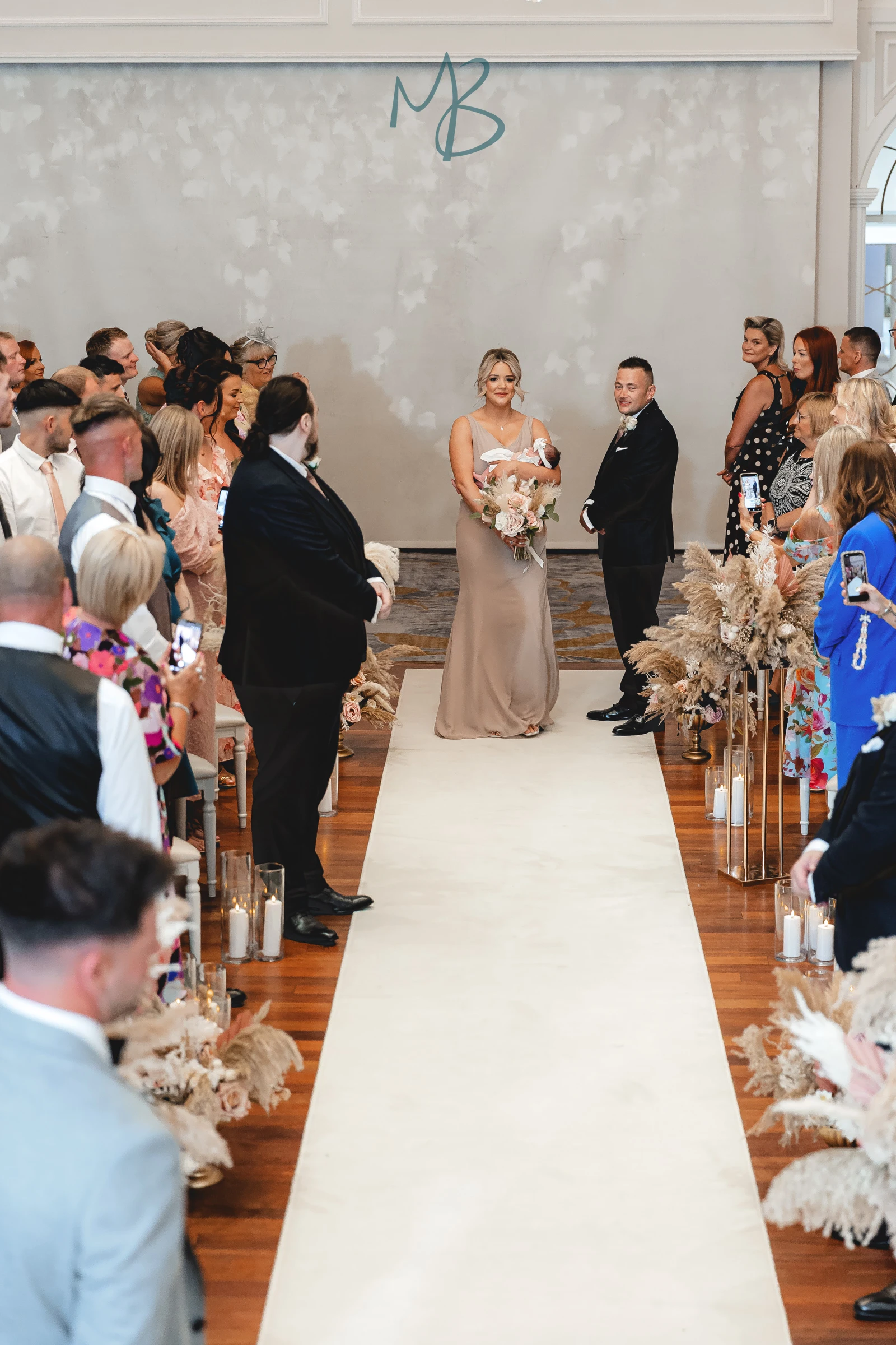 Lee and Melissa, Tullyglass Hotel
