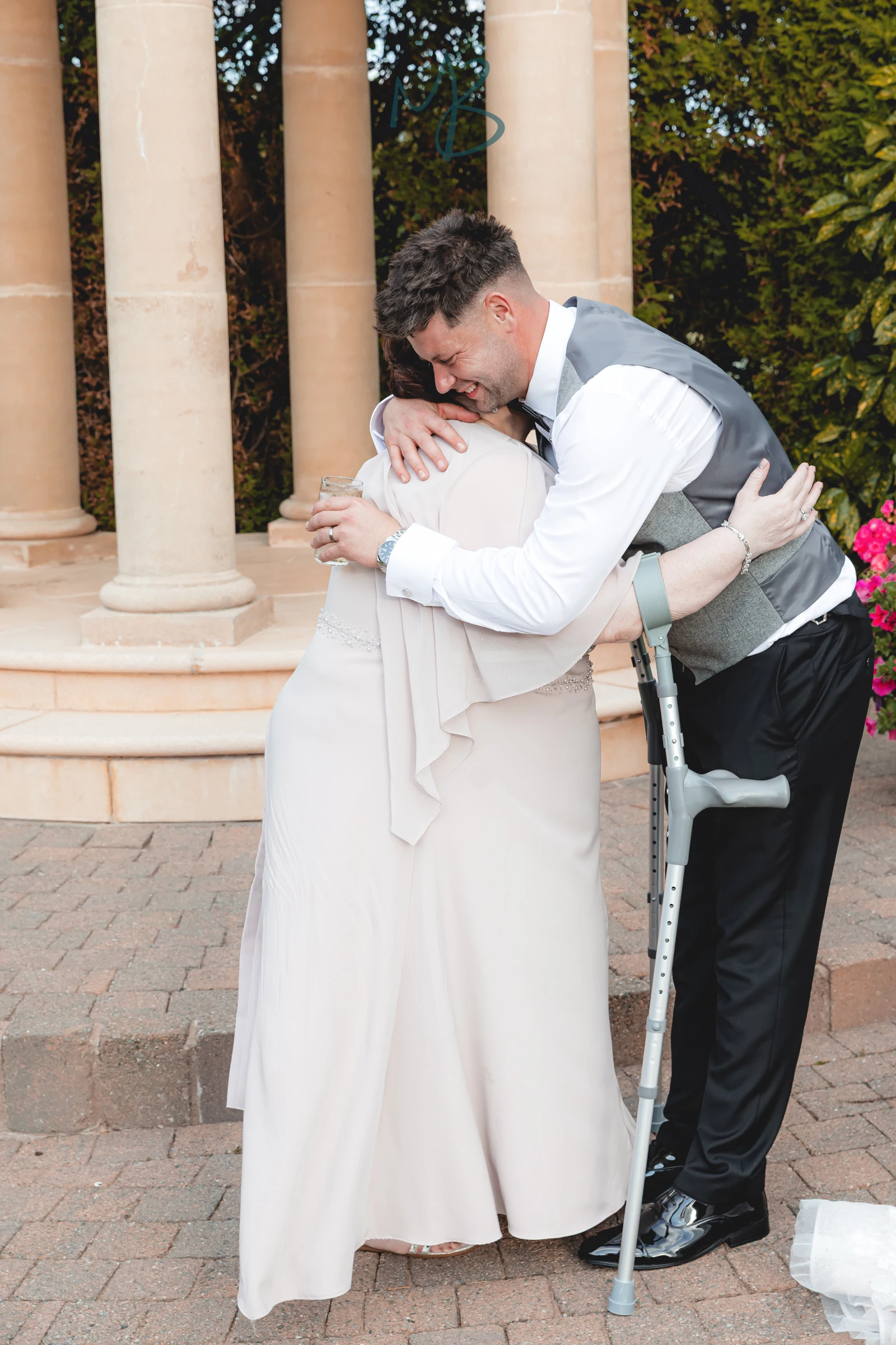 Lee and Melissa, Tullyglass Hotel