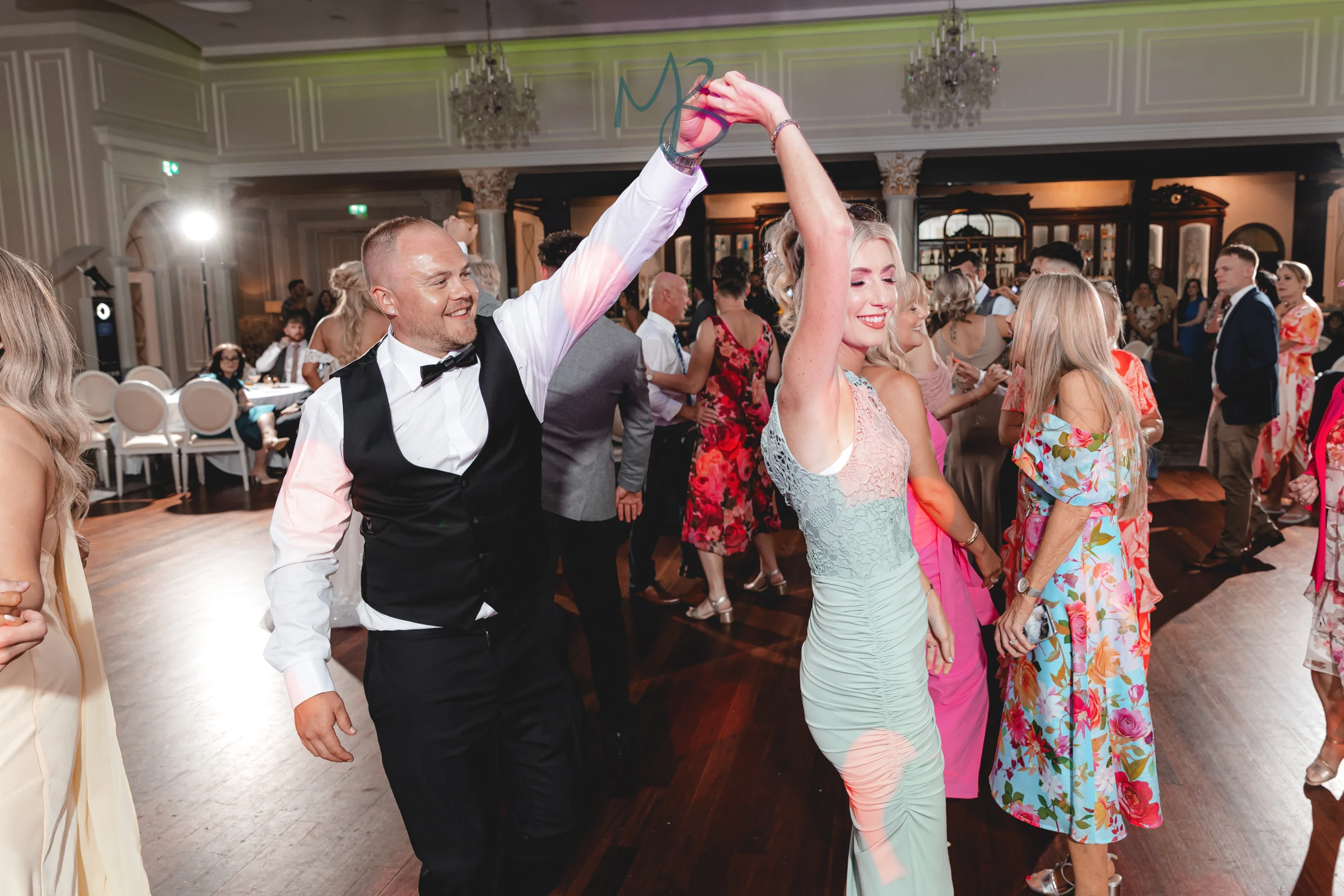 Lee and Melissa, Tullyglass Hotel