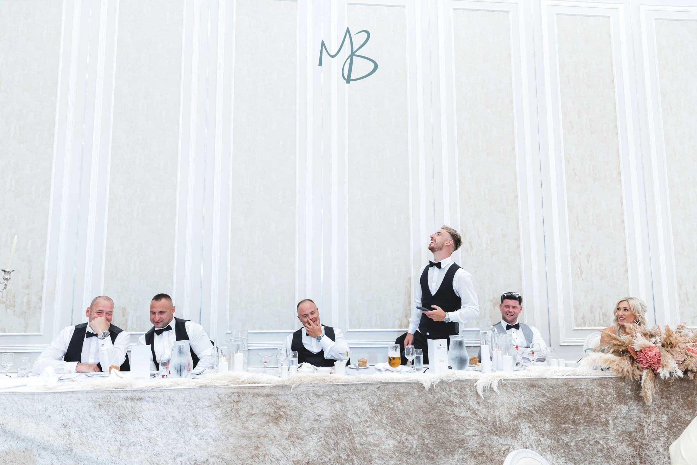 Lee and Melissa, Tullyglass Hotel