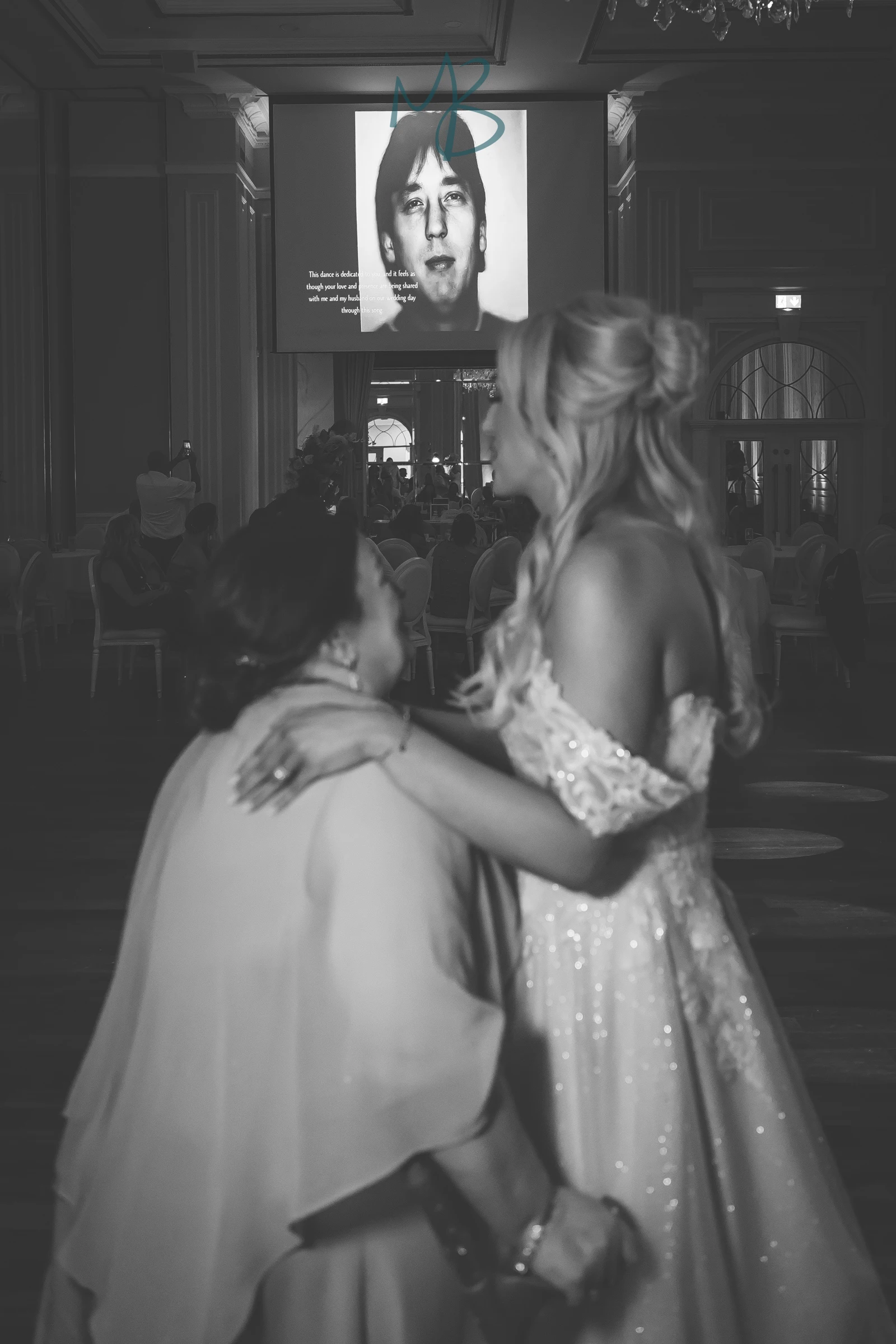 Lee and Melissa, Tullyglass Hotel