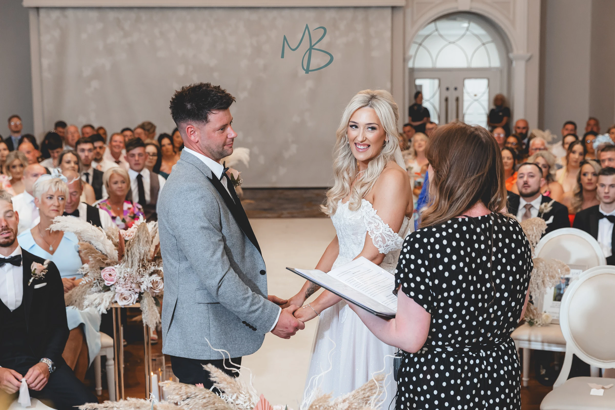 Lee and Melissa, Tullyglass Hotel
