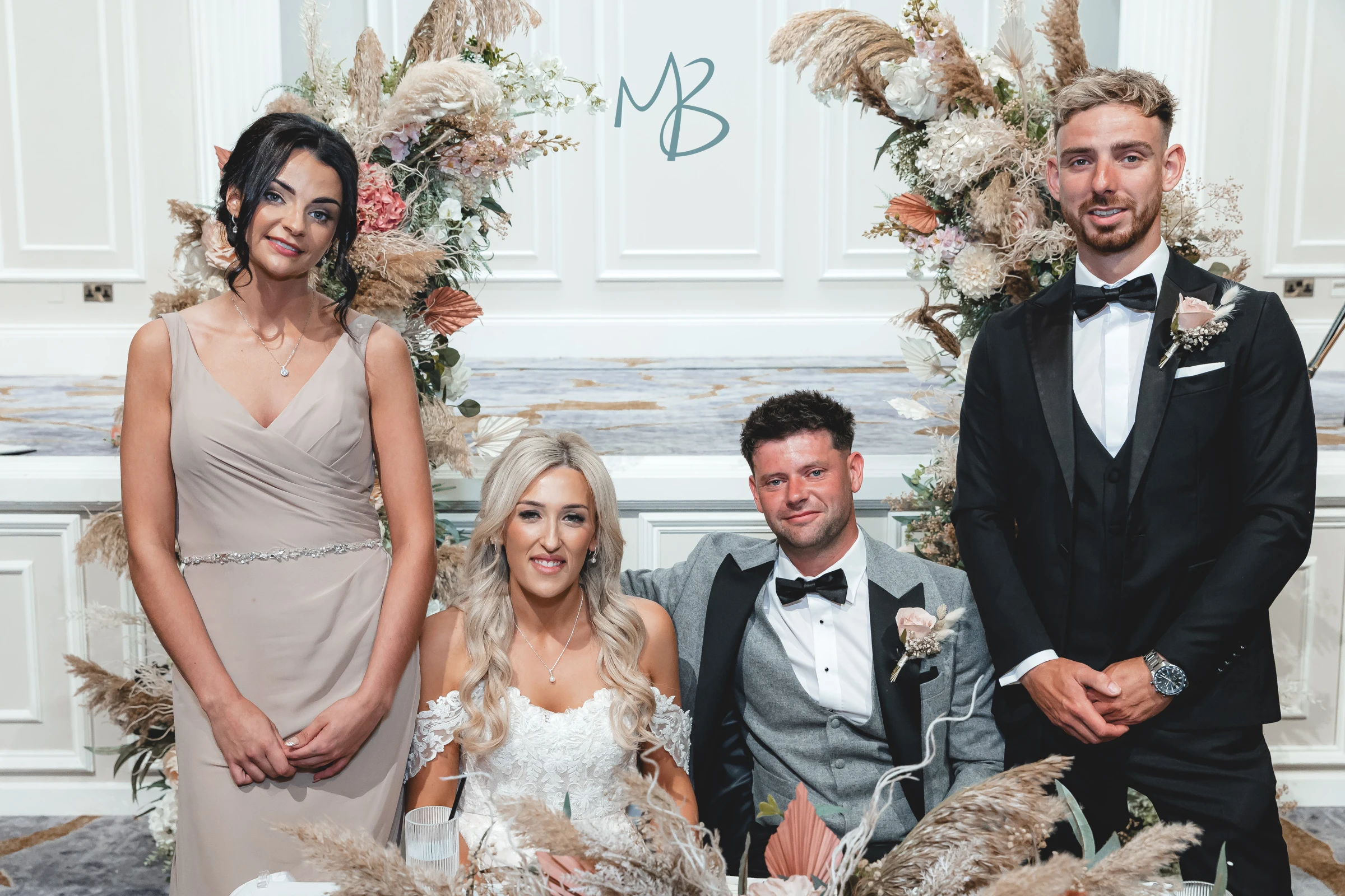 Lee and Melissa, Tullyglass Hotel