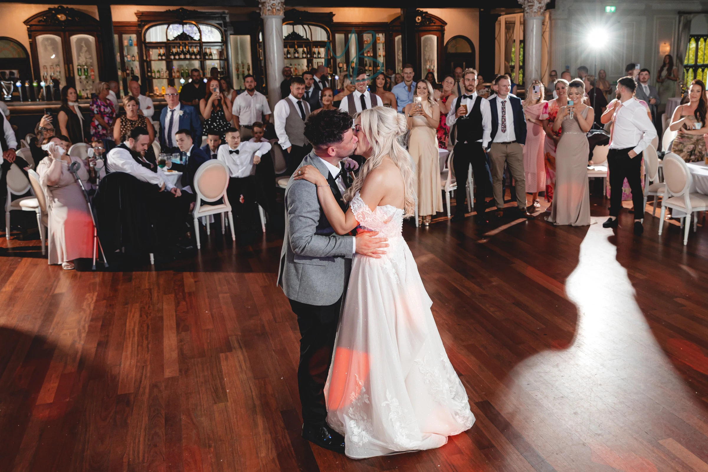 Lee and Melissa, Tullyglass Hotel